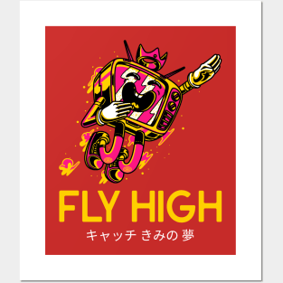 Fly High Posters and Art